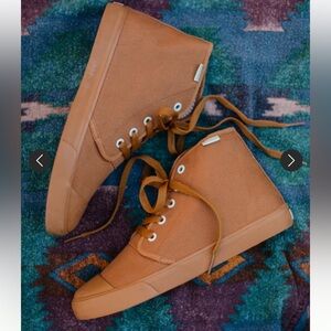 Bangs Sahara Sand High-Top Sneakers
